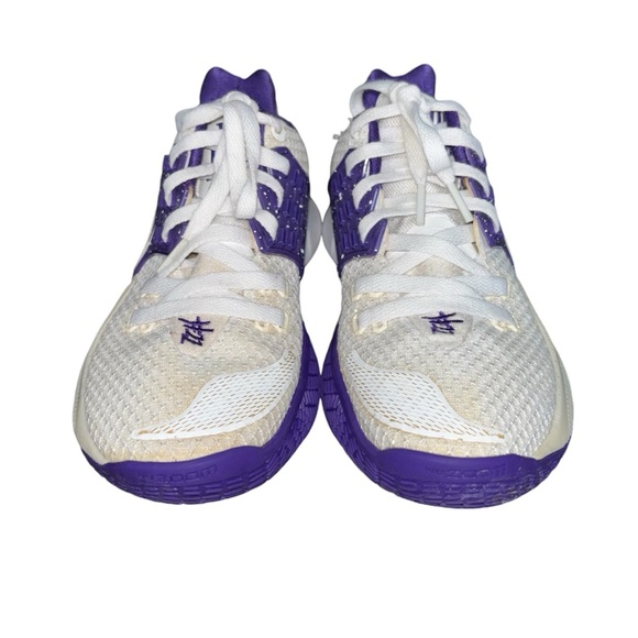 Nike Kyrie Low 2 TB PROMO White/Purple Sneakers size 6 - Picture 3 of 5